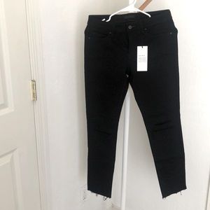 Brand New Uniqlo Ripped Jeans Black